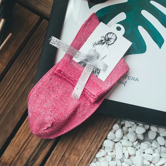 Nouveau équipage athlétique printemps été chaussette femmes Pile Version or argent fil solide respirant absorbant la sueur mi-mollet B8W205