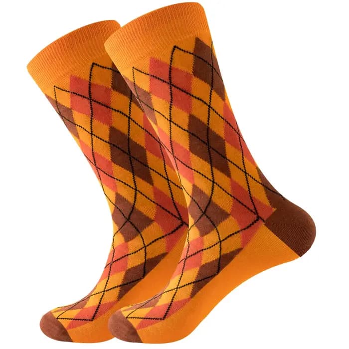 2025 chaussettes hommes dernière conception tube moyen