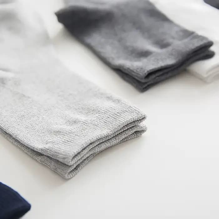 5 paires/lot grande taille hommes chaussettes coton 42