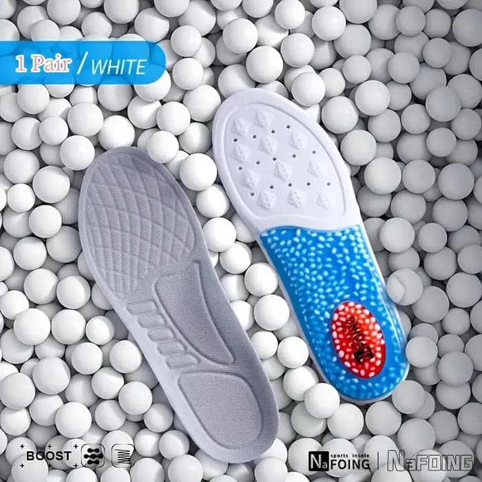 1 paire de semelles intérieures de Sport technologie nuage 4D pour chaussures