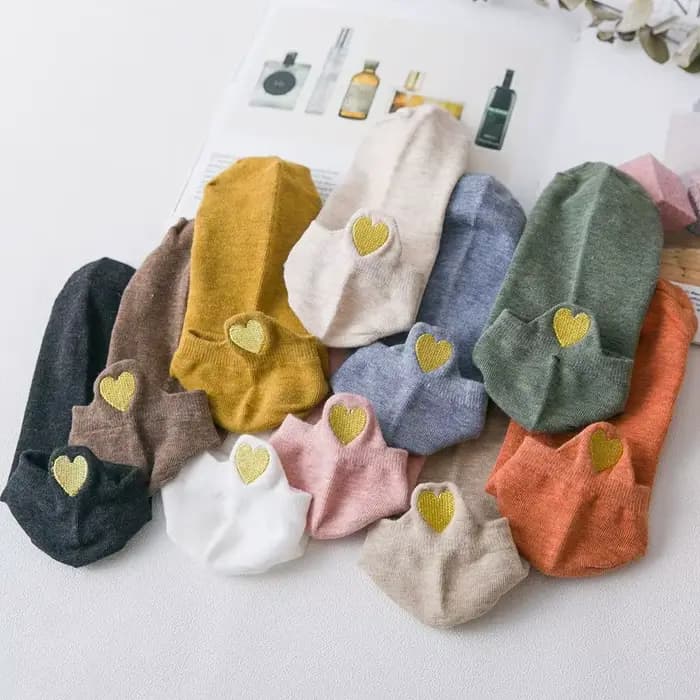 Soldes! 5 paires nouvelles chaussettes en coton pour femmes
