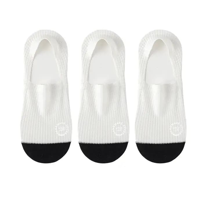 3 paires de chaussettes invisibles pour hommes