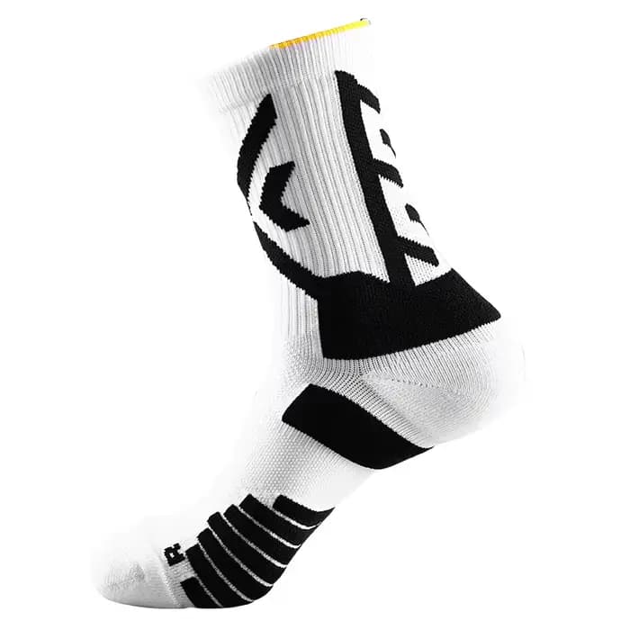 Chaussettes de basket-ball montantes évacuant l'humidité, rembourrées, semelle épaisse en éponge, ch