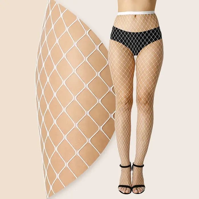 Kave 1 paire collants résille bas femmes taille haute collants Sexy Lingerie collants collants fête habillage quotidien