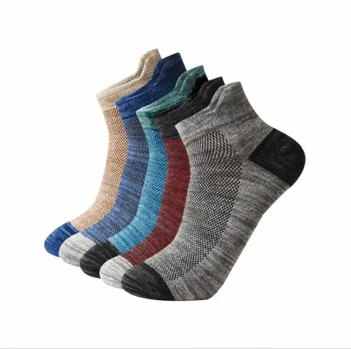 Haute qualité 5 paires hommes chaussettes de Compression