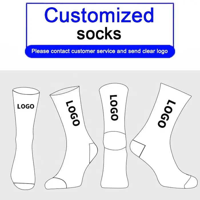 Nouvelles chaussettes de cyclisme personnalisées 2026 pour hommes