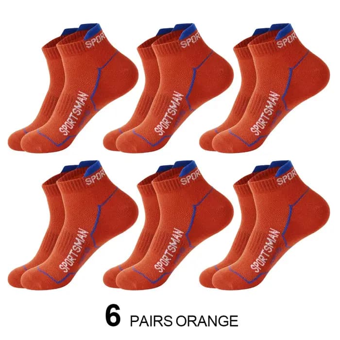 6-10 paires de chaussettes de haute qualité hommes été homme chaussettes courtes respirant cheville