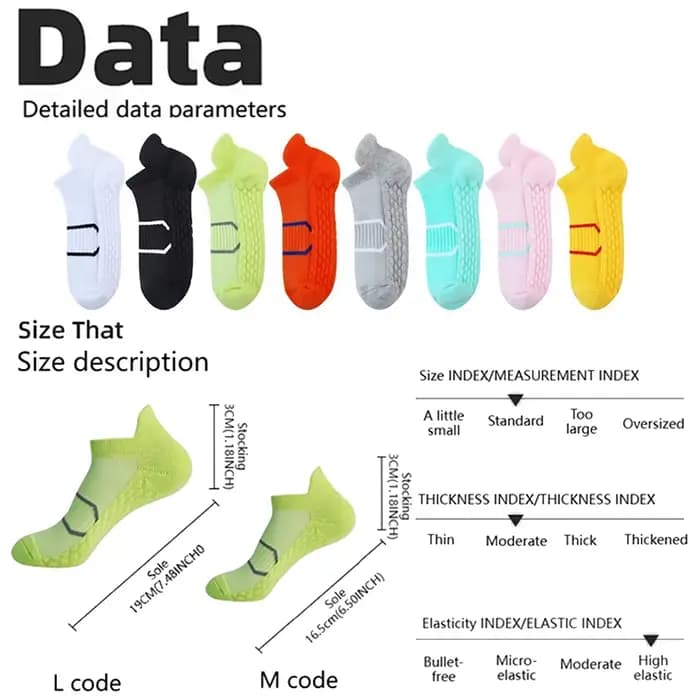 Loogdeel – chaussettes de Sport absorbant la sueur et résistantes à l'usure