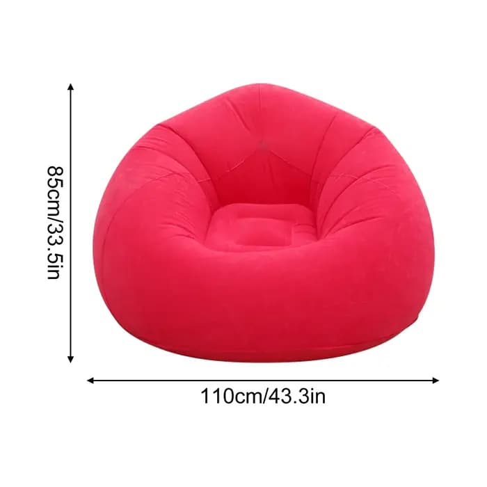 1 chaise longue gonflable pour adultes