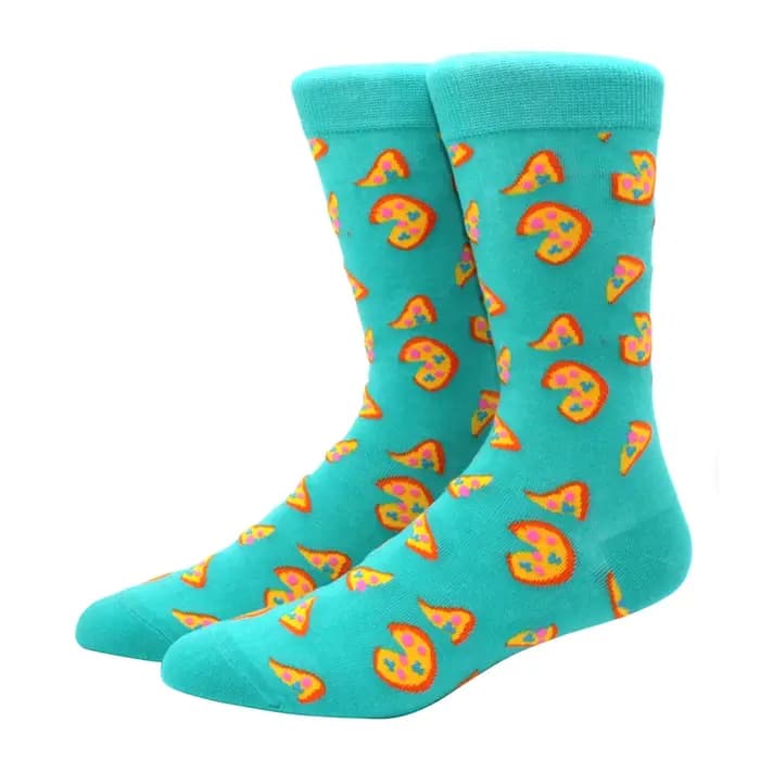 Tendance offre spéciale hommes chaussettes décontracté Gentleman drôle haute qualité couleur Puzzle heureux