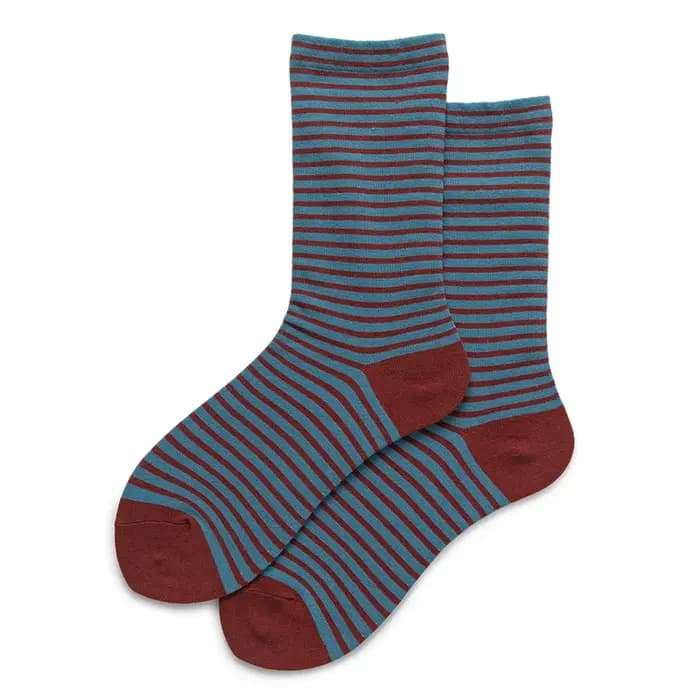 Chaussettes françaises Vintage en coton rayé pour femmes, mode décontractée, confortables, automne hiver, Style collège, cadeaux Soxs