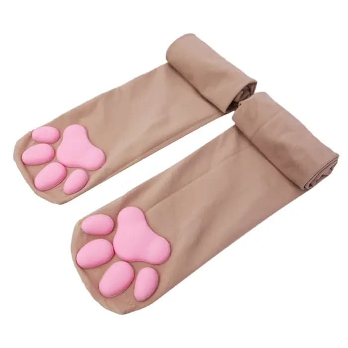 Nouveau chat patte chaussettes pour femmes filles Kawaii 3D