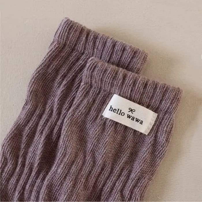 Nouvelles chaussettes en coton doux pour filles