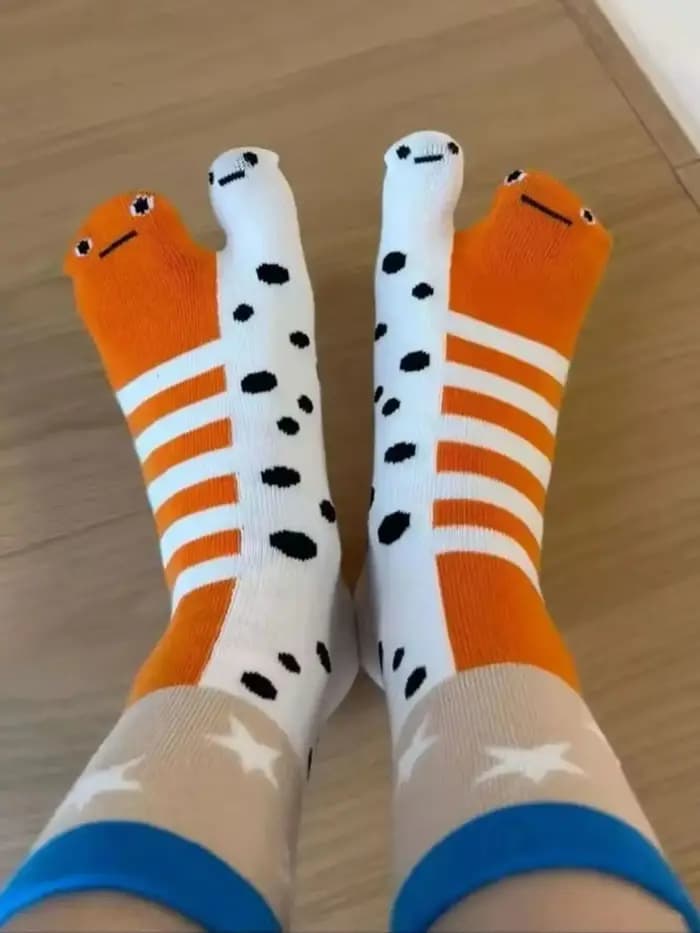 Chaussettes pour femmes de la série Funny Fish