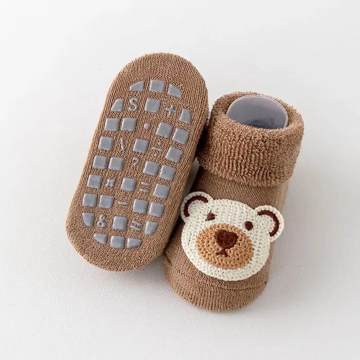 Chaussettes d'hiver en peluche pour nouveau-nés 0-2 ans