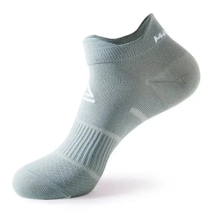1 paire de chaussettes de sport d'été respirantes, courtes, à compression, pour hommes et femmes, chaussettes de sport pour couples, anti-odeur, antidérapantes, fines, pour la course à pied