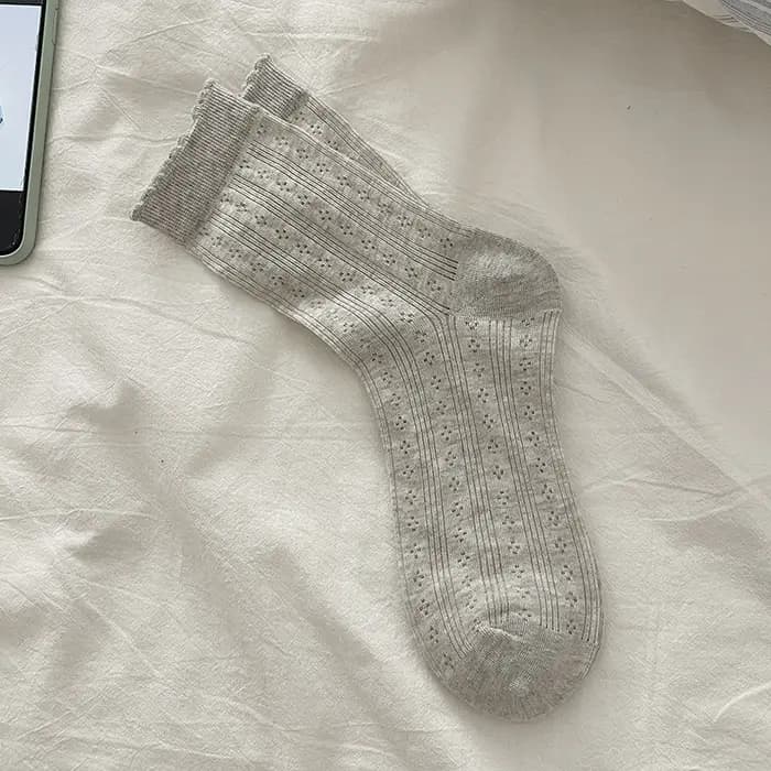 Chaussettes en maille pour femmes