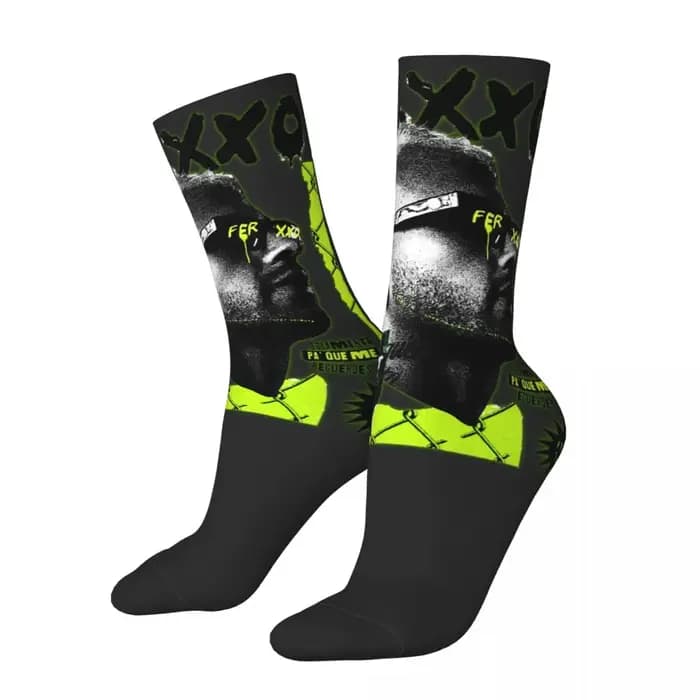Feid-Ferxxo hommes femmes chaussettes mode beaux cadeaux de printemps