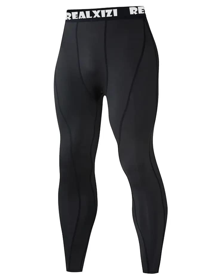 Leggings de Compression haute Performance pour hommes, collants d'entraînement de Jogging, pantalons de sport, pantalons de Fitness extensibles à séchage rapide