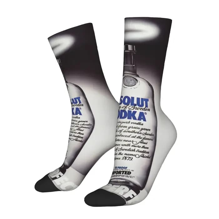 Chaussettes amusantes aAbsolut Vodka aAbsolut Vdka9