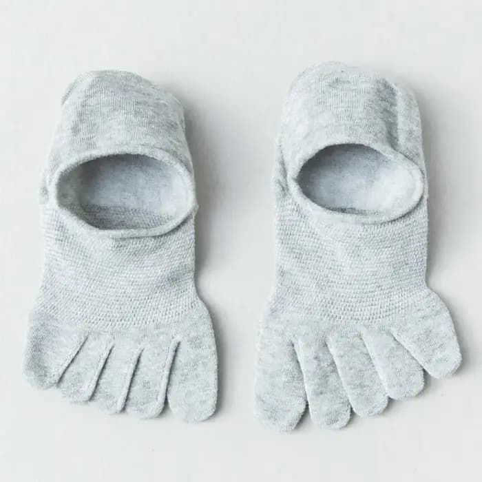 Chaussettes courtes respirantes à cinq doigts pour hommes et femmes, chaussons invisibles, chaussettes douces, absorbant la transpiration, bateau de rinçage, coton, haute qualité, nouveau