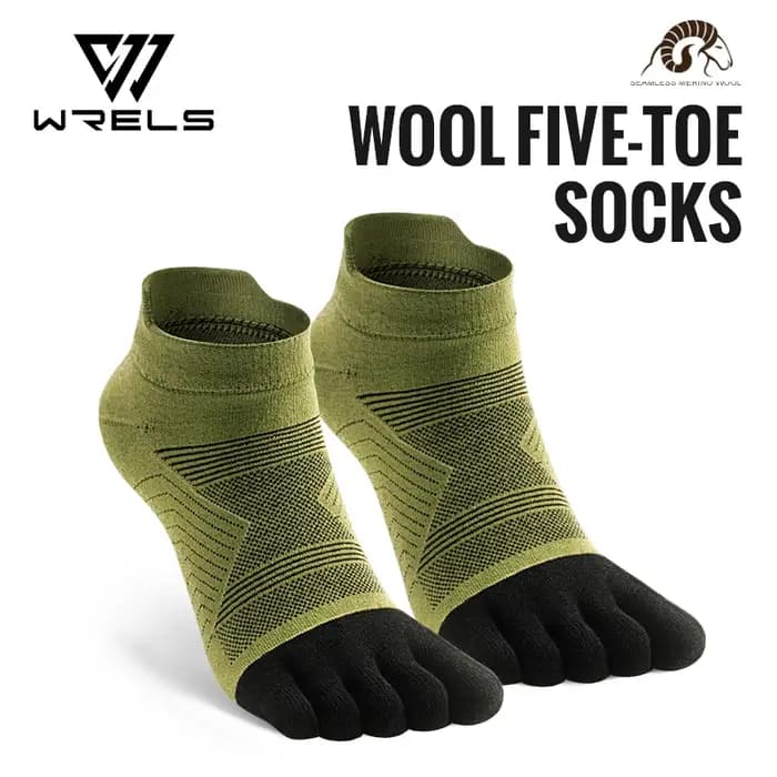 WRELS chaussettes en laine mérinos pour hommes