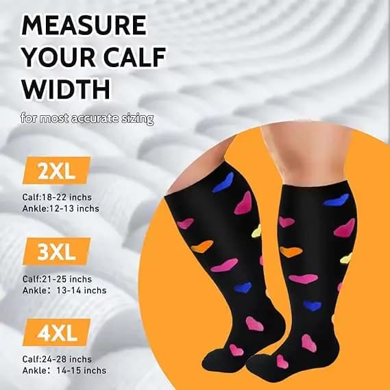 Chaussettes de Compression pour Femme et Homme