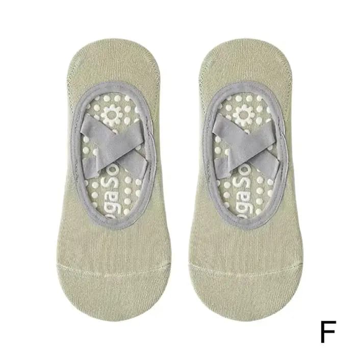Chaussettes de yoga antidérapantes pour femmes