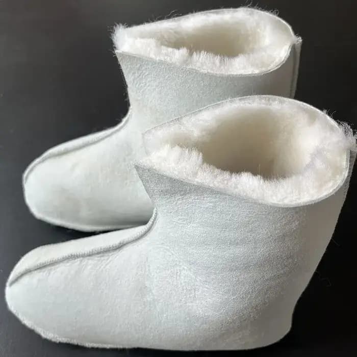 Chaussettes en fourrure de mouton pour hommes et femmes