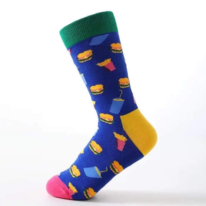 Tide-Chaussettes en coton pour hommes
