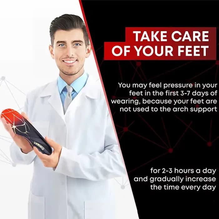 Semelles orthopédiques sportives premium en TPU pour pieds