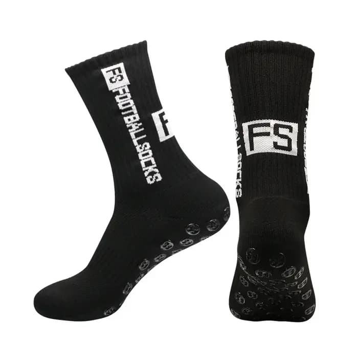 1/6/10 paires de chaussettes de sport antidérapantes à semelle en tissu éponge pour le football