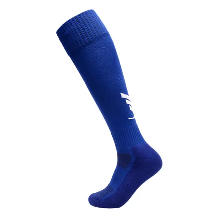 SUNAIS Chaussettes de sport pour hommes, chaussettes de football hautes antidérapantes, chaussettes de football en tissu épais, chaussettes au genou anti-usure confortables 527734