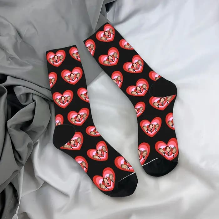 Here No Hay Quien Viva chaussettes Design bas antidérapants adultes hommes chaussettes moyen doux hiver élégant course chaussettes de sport