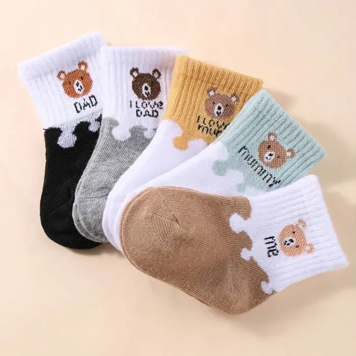 5 paires de chaussettes pour bébé