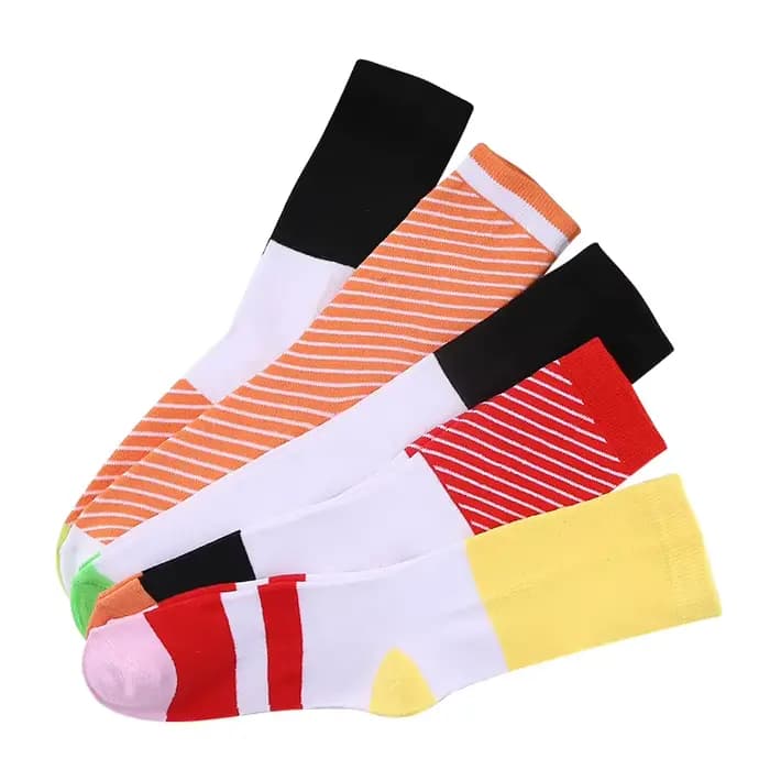 3/4/5 paires de chaussettes à sushi saumon, nouveauté et intéressant, coffret cadeau, Style saison de noël