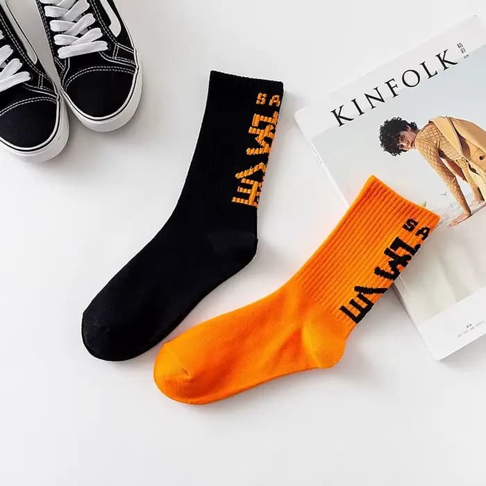 Hip Hop chaussettes hommes haute qualité coton Harajuku