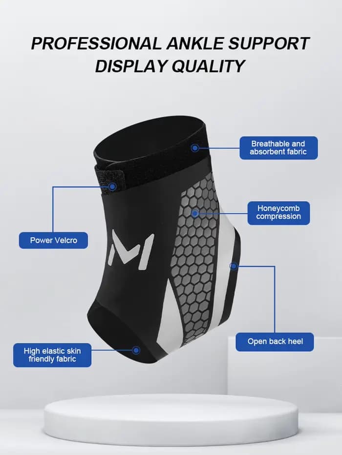 1pc Cooper cheville soutien Compression pied manches pour hommes et femmes bracelet