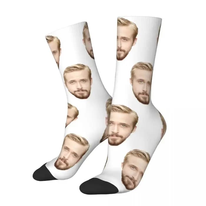 Ryan Gosling hommes femmes chaussettes mouvement beau printemps