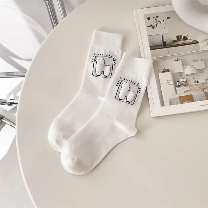 Chaussettes en coton doux HpronosAlpaga pour femmes