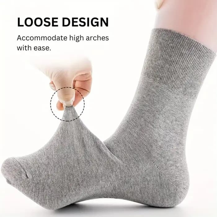 5 paires de chaussettes pour diabétiques non reliées pour femmes