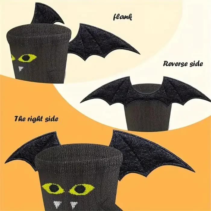 Paire de chaussettes d'Halloween effrayantes pour femmes