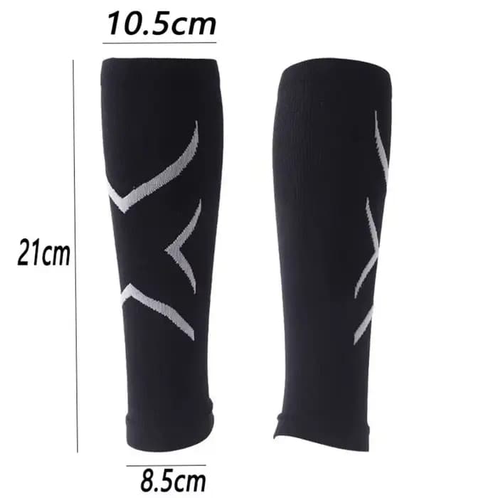 1 Paire de Manchons de Compression Élastiques pour Mollets