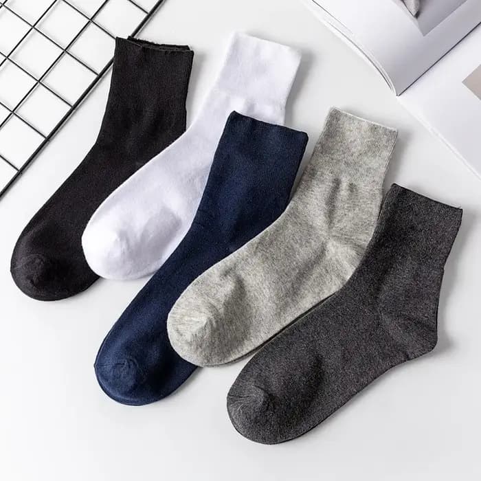5 paires de chaussettes pour diabète sans liaison pour hommes