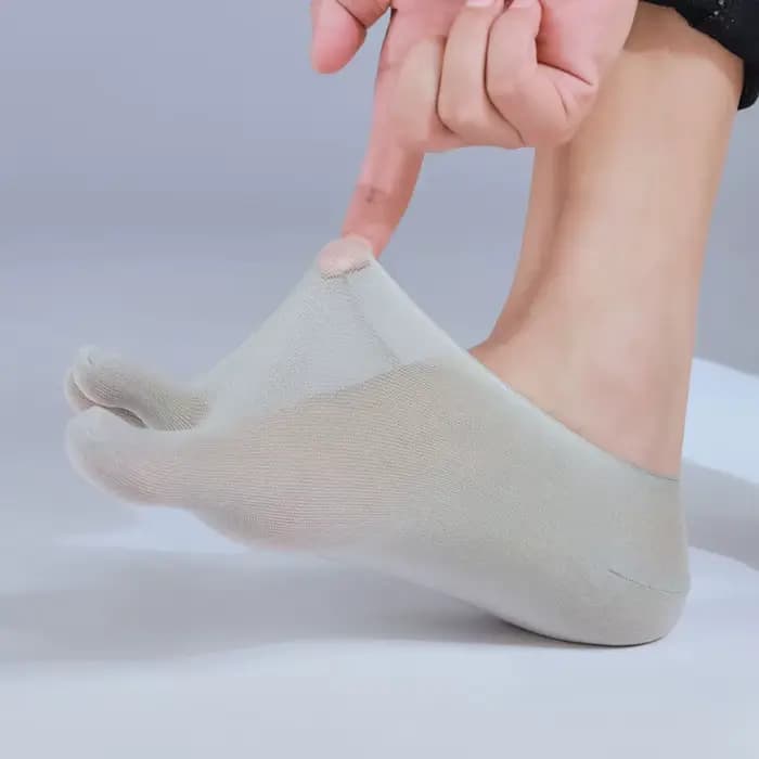 Chaussettes courtes transparentes simples pour hommes