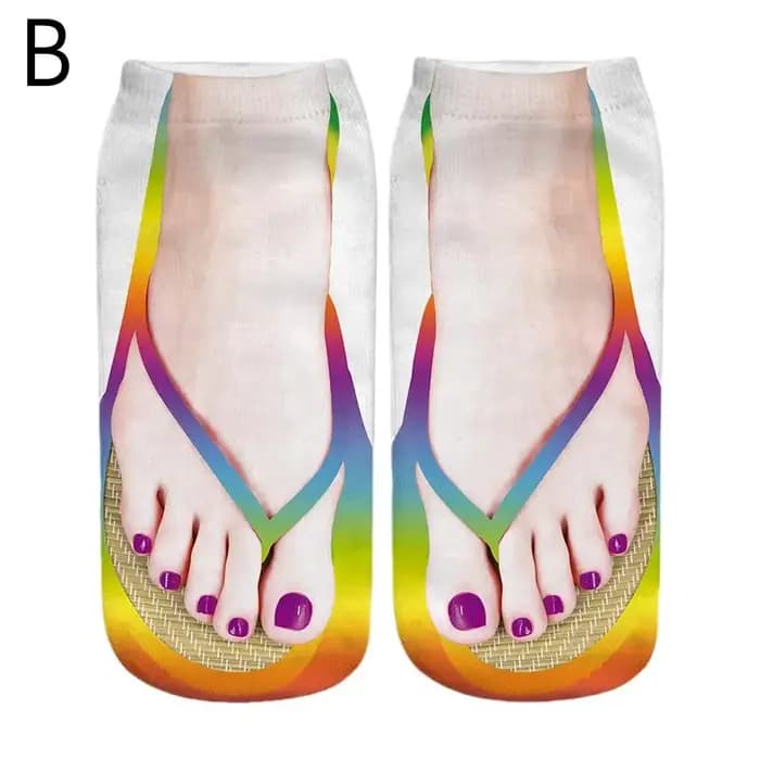 Chaussettes mignonnes en coton pour femmes