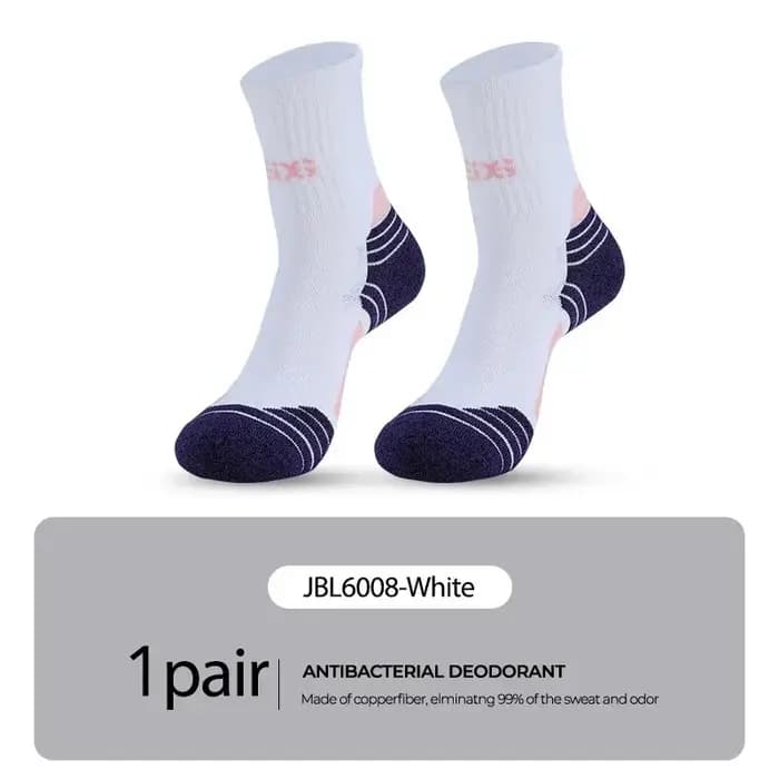 Chaussettes de sport basses en fibre de cuivre pour femmes