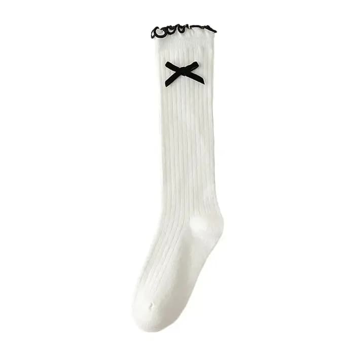Chaussette Chic et Simple en Coton pour Enfant Fille