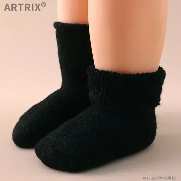 Chaussette en laine et cachemire pour bébé garçon et fille