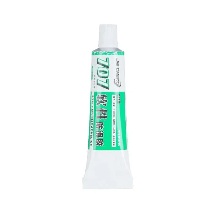 Colle adhésive transparente antidérapante 50ML pour chaussettes, points de préhension DIY, tapis de salle de bain, base d'appareil, résistante à l'usure, imperméable, forte adhérence